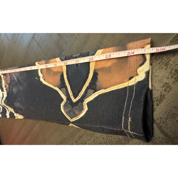 Exclusive Long Sleeve Marble Print Top - Sz M - Picture 7 of 9